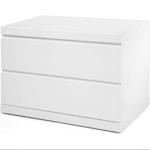 30" X 18" X 20" White Nightstand - 370734. Picture 3