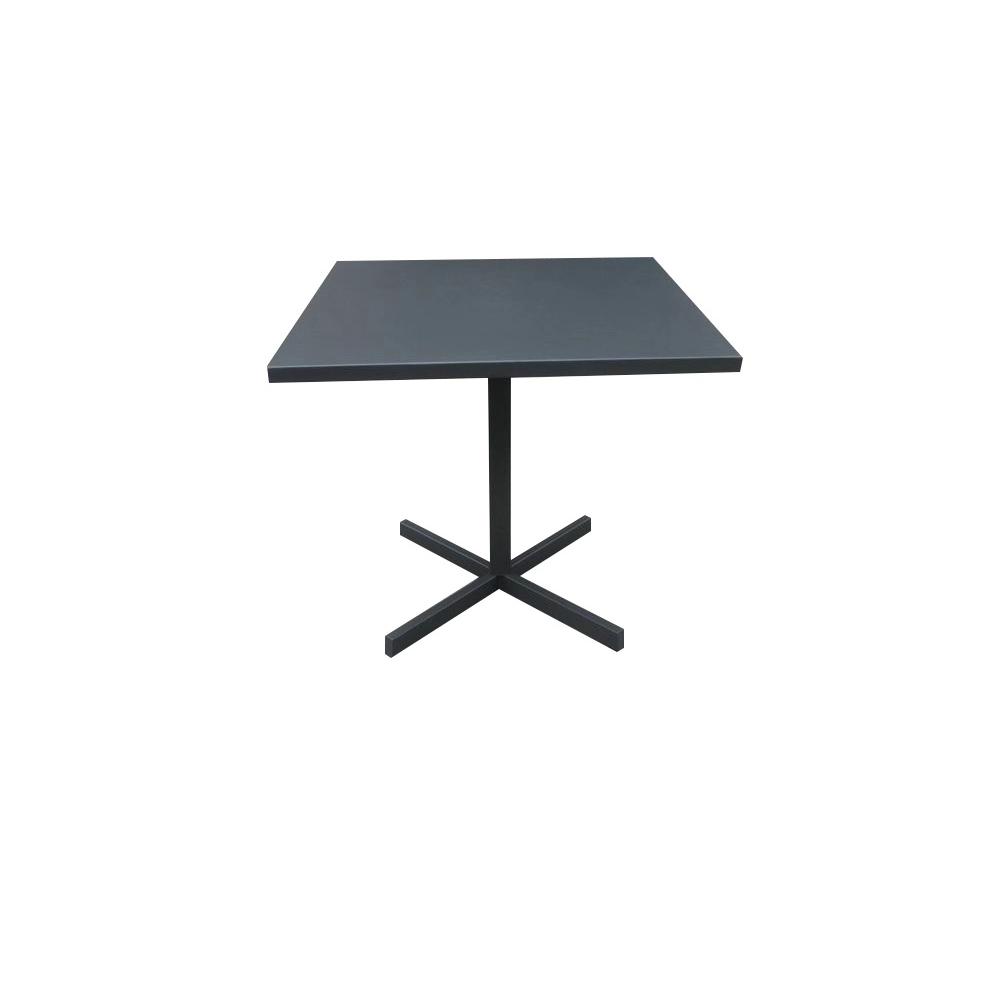 32" X 32" X 29" Grey Steel Dining Table - 372206. Picture 1