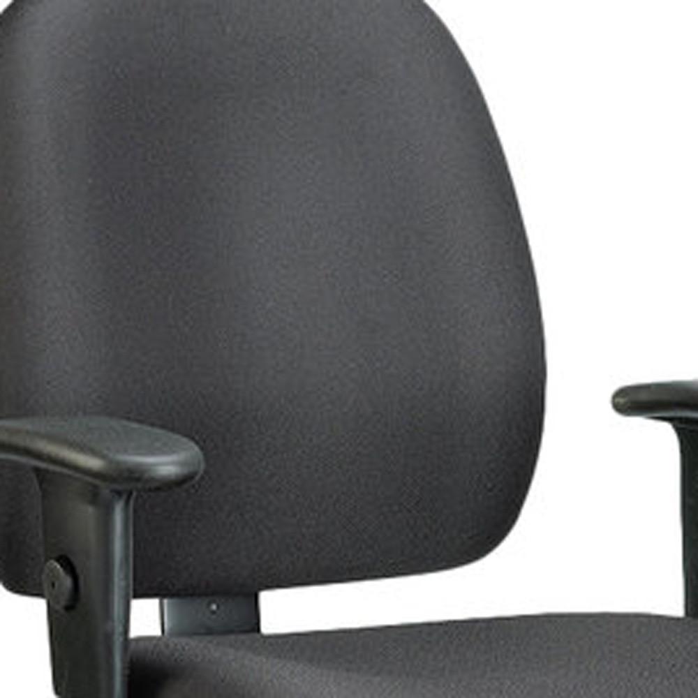 29.5" x 26" x 37" Black Tilt Tension Control Fabric Chair. Picture 5