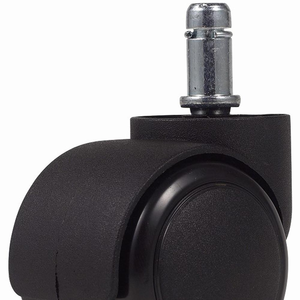 Black Soft Dual Wheel Casters Only. Picture 4