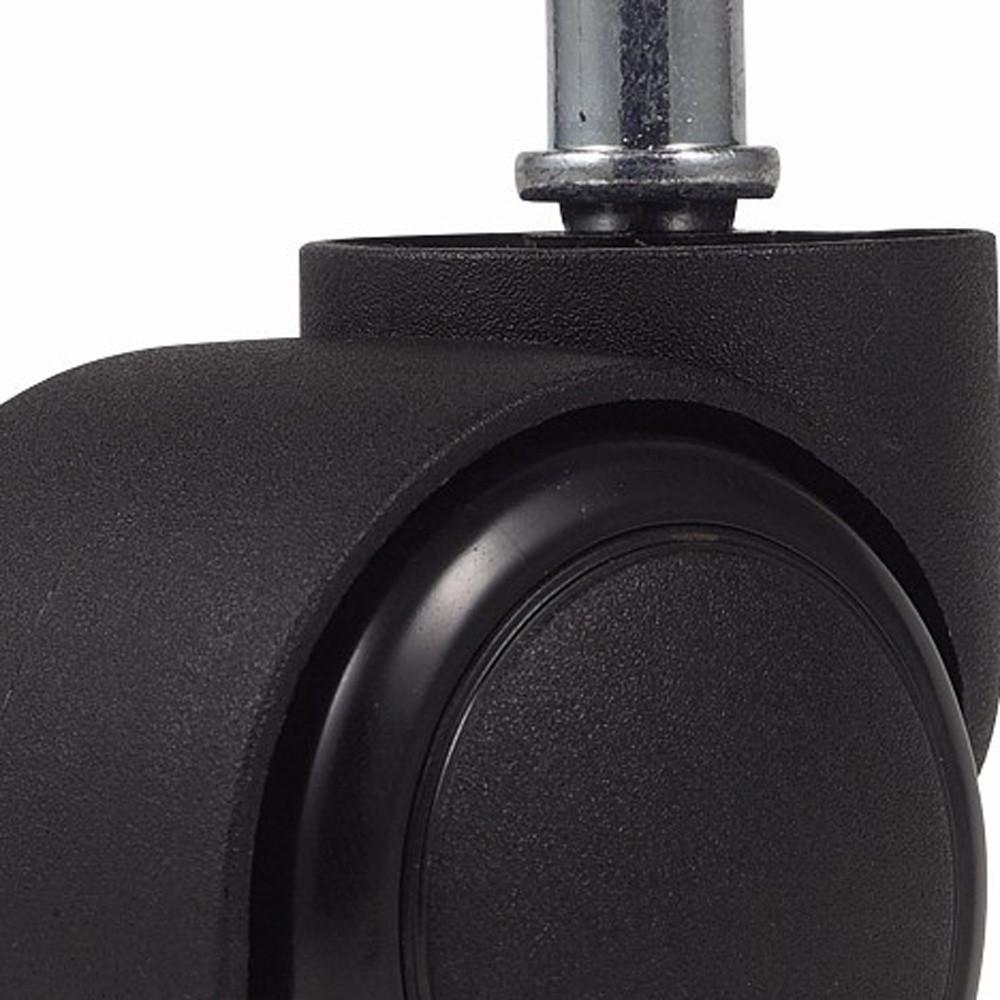Black Soft Dual Wheel Casters Only. Picture 5