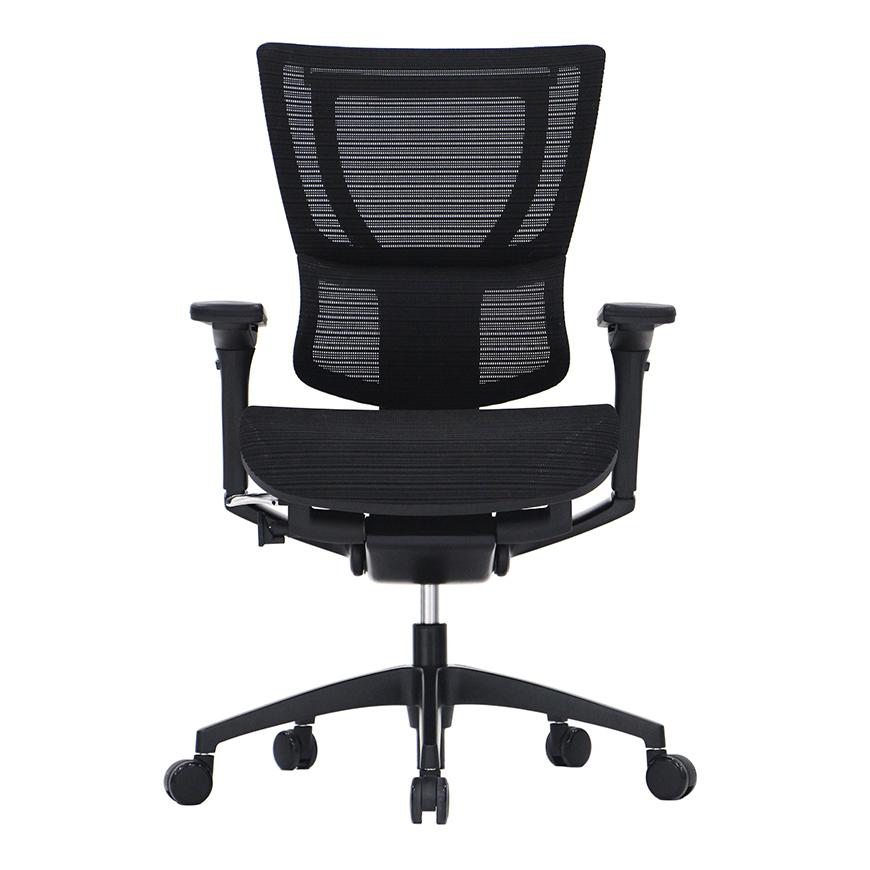 26" x 26" x 40.8" Black Mesh Tilt Tension Control Chair. The main picture.