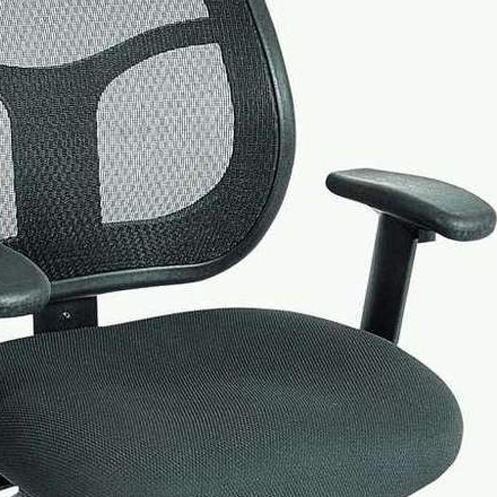26" x 20" x 36" Black Mesh   Fabric Chair. Picture 5