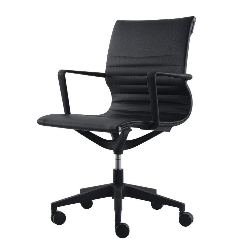 23.8" x 20.8" x 35.8" Black Mesh Flex Tilt Chair. Picture 3