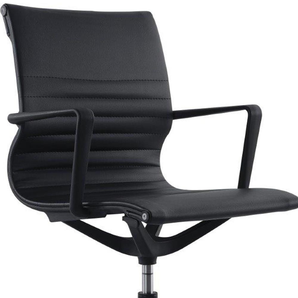 23.8" x 20.8" x 35.8" Black Mesh Flex Tilt Chair. Picture 4