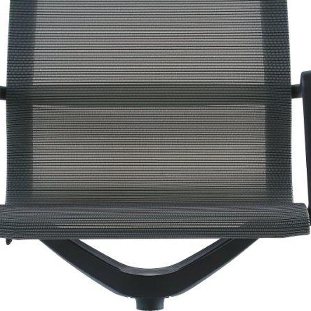 23.8" x 20.8" x 35.8" Charcoal Mesh Flex Tilt Chair. Picture 5