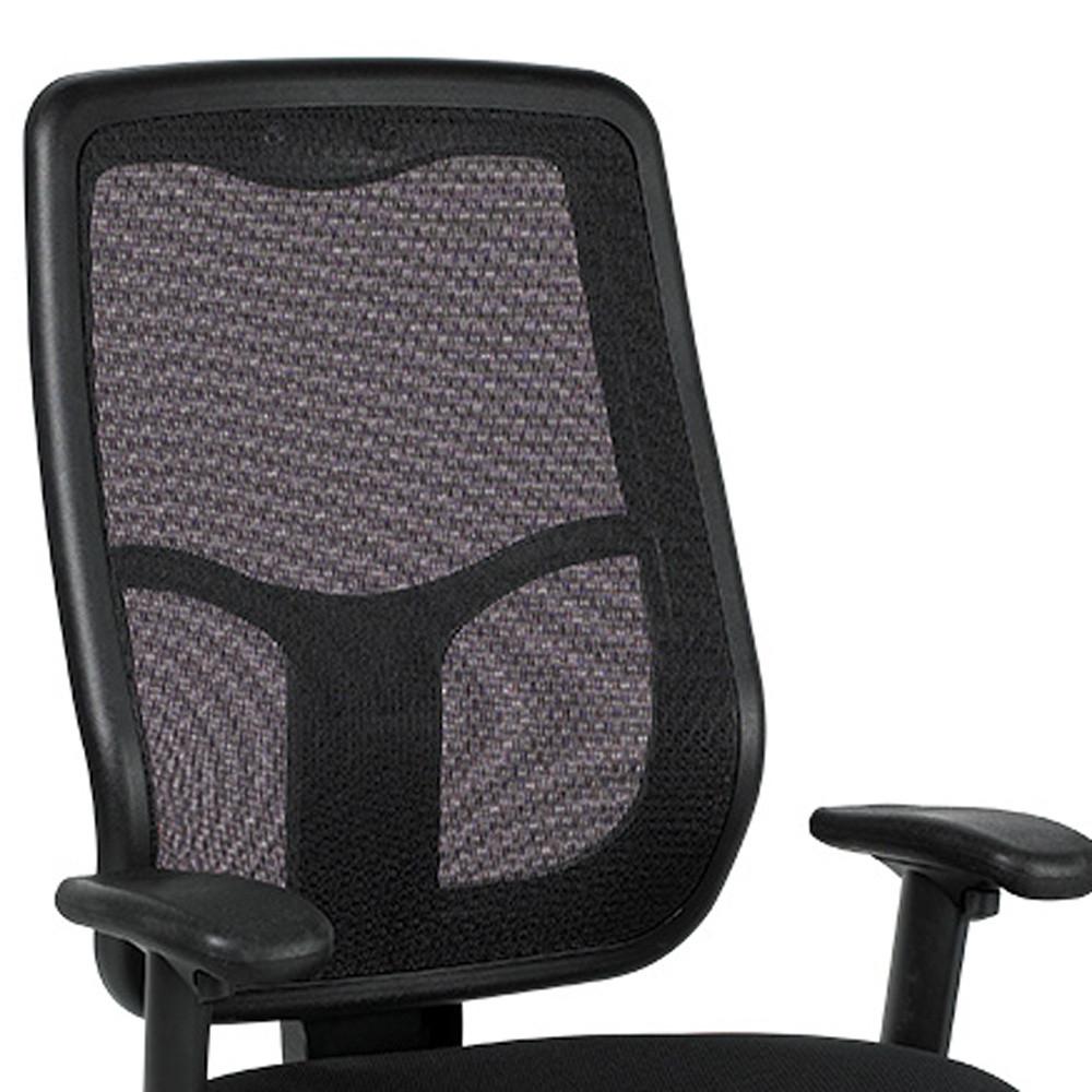 26" x 20" x 40"  Black Mesh Chair. Picture 4