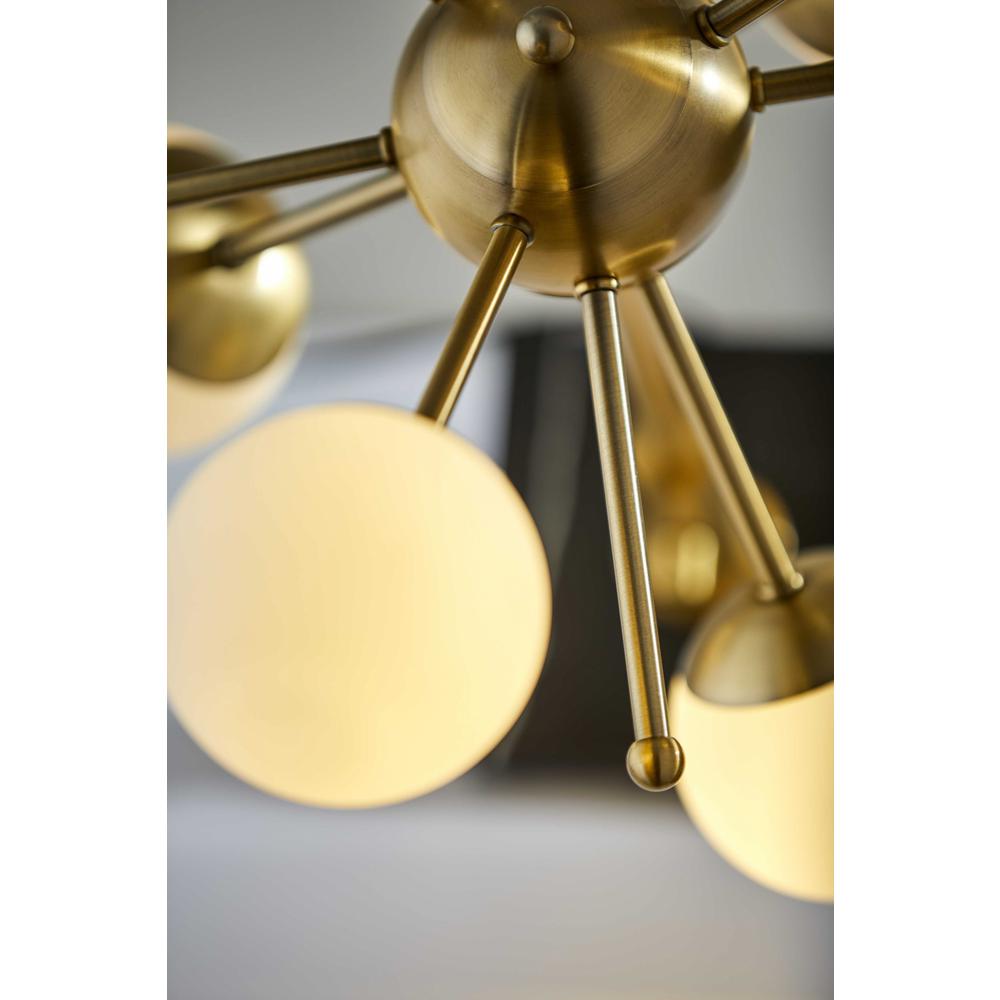 Orbital Sphere Brass LED Table Lamp - 372721. Picture 2