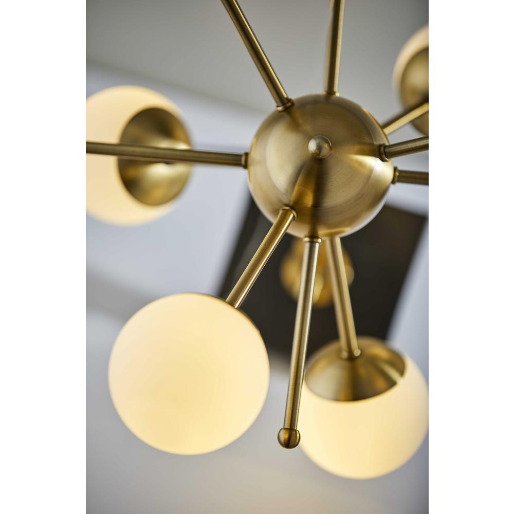 Orbital Sphere Brass LED Table Lamp - 372721. Picture 3