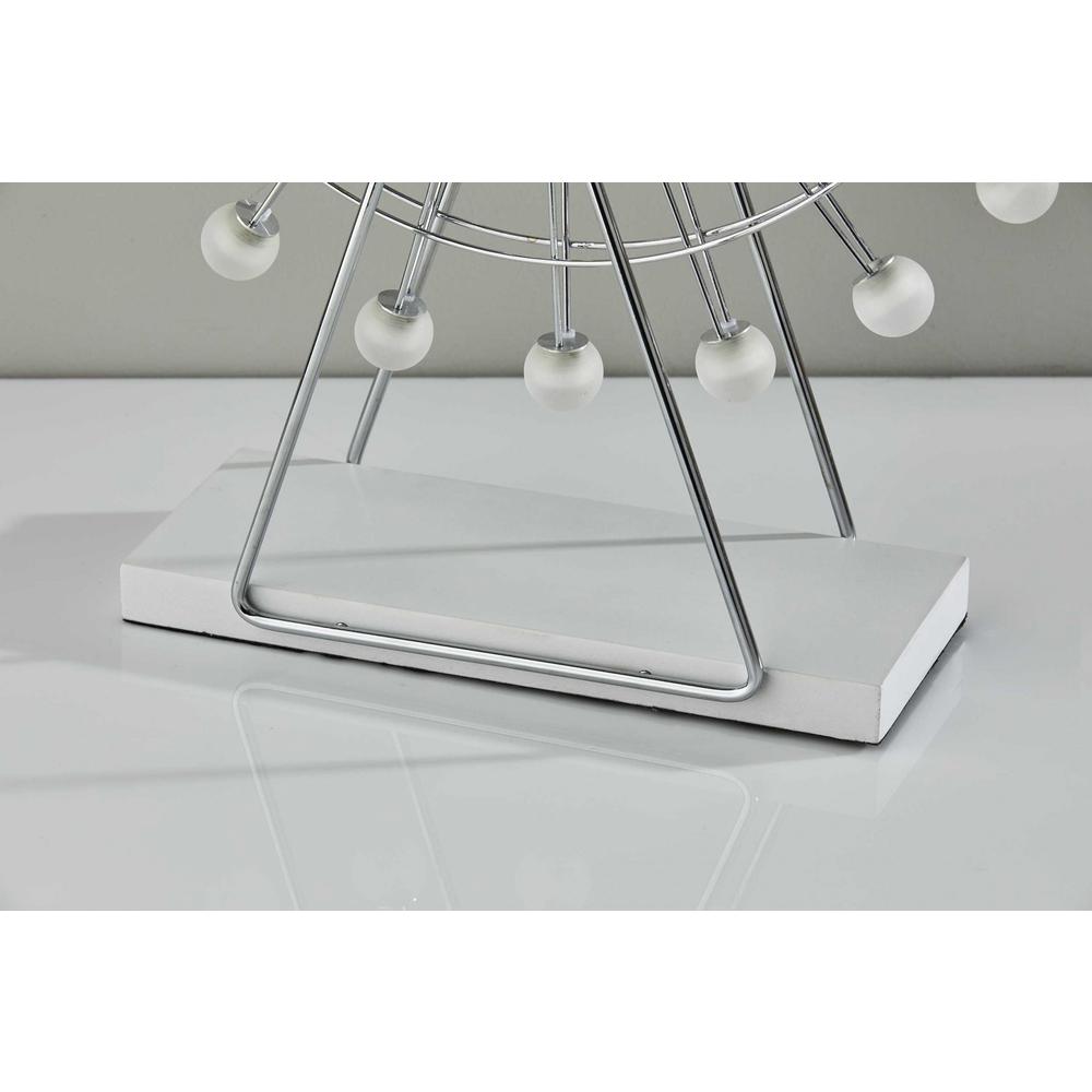 Chrome Ferris Wheel Large Table Lamp - 372849. Picture 4