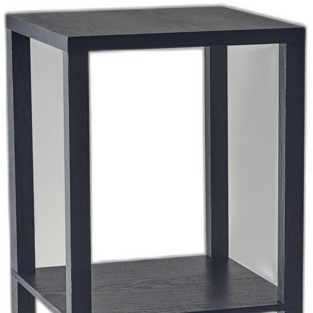 28" H Basic Black Book Case End Table. Picture 4
