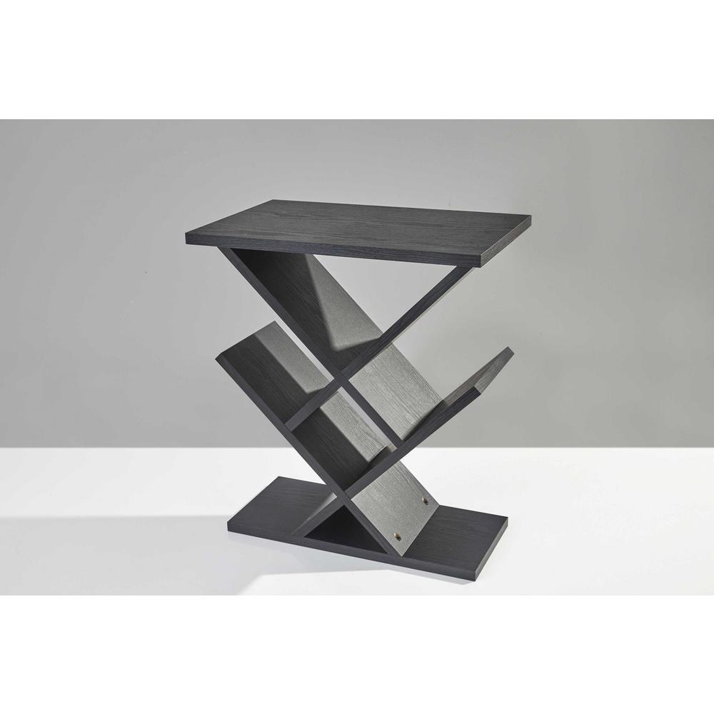 19" X 12" X 21.5" Black  Accent Table - 372954. Picture 1