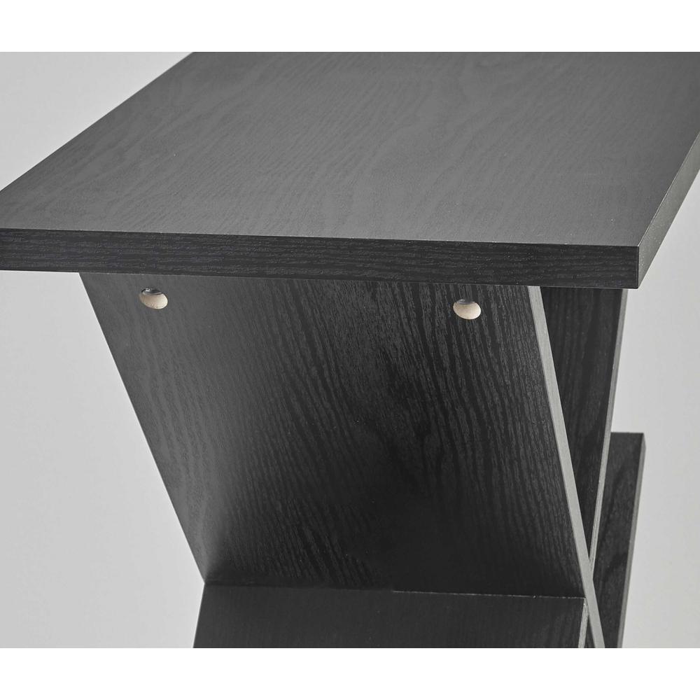 19" X 12" X 21.5" Black  Accent Table - 372954. Picture 2