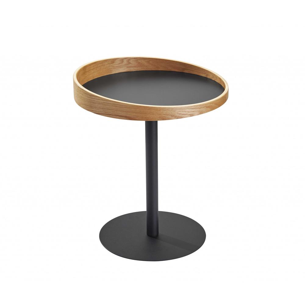 Black Mod Wood End or Side Table - 372969. Picture 1