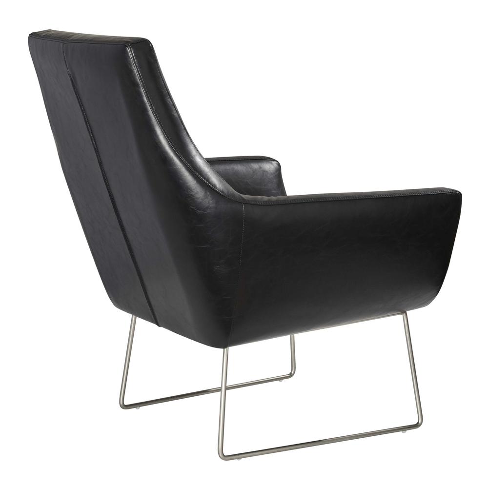 33" X 30.5" X 37" Black  Chair - 372982. Picture 2