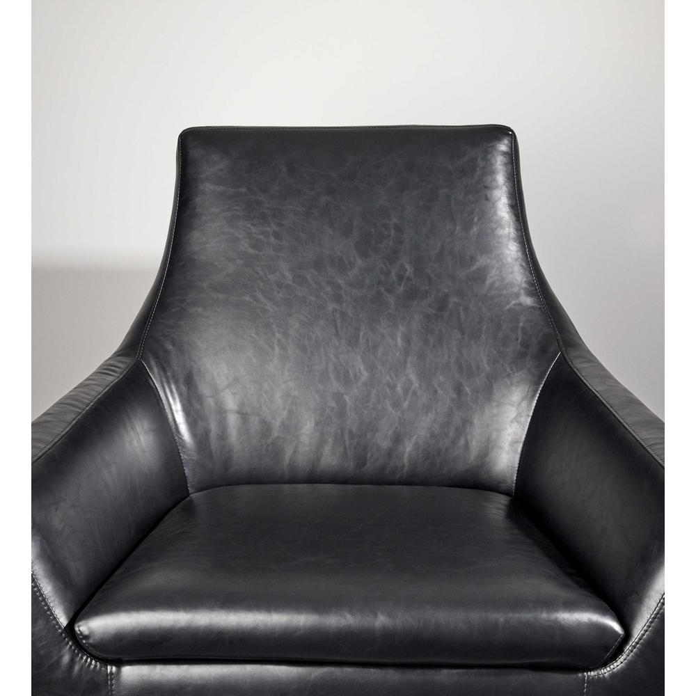 33" X 30.5" X 37" Black  Chair - 372982. Picture 3