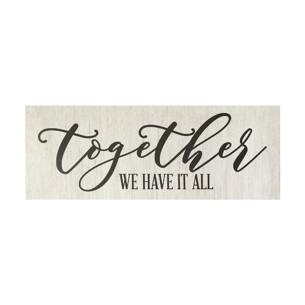 Together We Have It All Oversized Wall Art - 373193. Picture 1