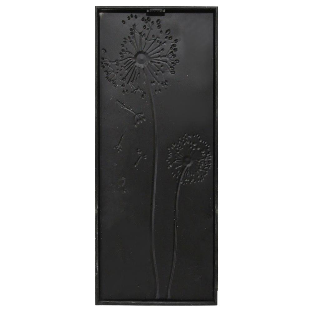 Floral Dandelion Metal Panel Wall Decor - 373289. Picture 5