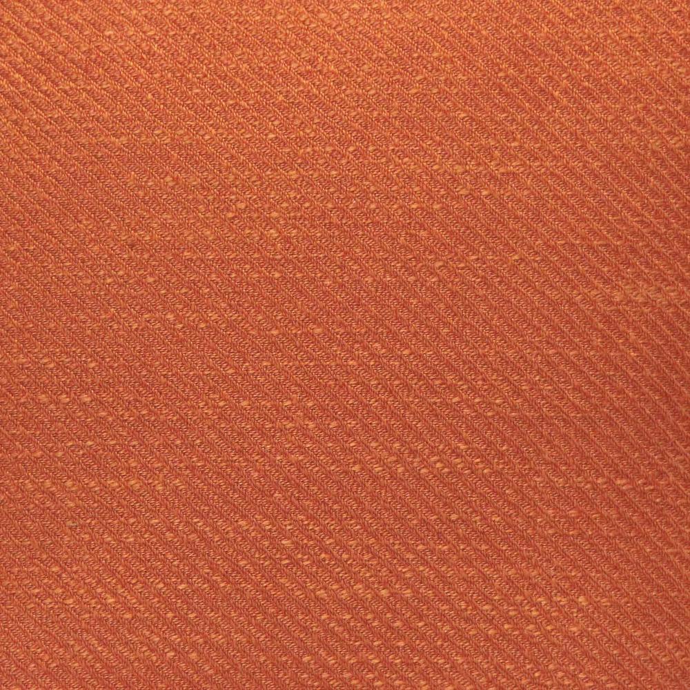 Square Burnt Orange Tweed Textured Throw Pillow - 373354. Picture 6