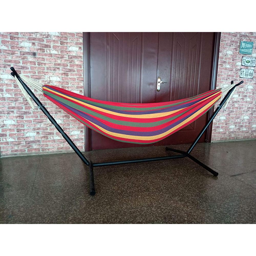 Tropical Stripe Double Classic 2 Person Hammock with Stand - 374126. Picture 5
