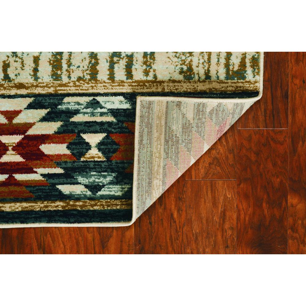 5'x8' Ivory Machine Woven Pinegrove Lodge Indoor Area Rug - 374414. Picture 4
