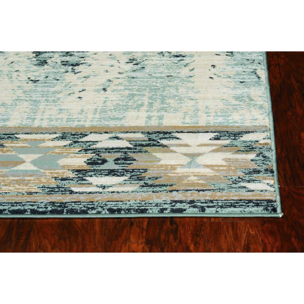 3'x5' Slate Blue Machine Woven Pinegrove Lodge Indoor Area Rug - 374417. Picture 1