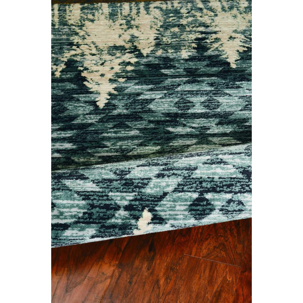 3'x5' Slate Blue Machine Woven Pinegrove Lodge Indoor Area Rug - 374417. Picture 4