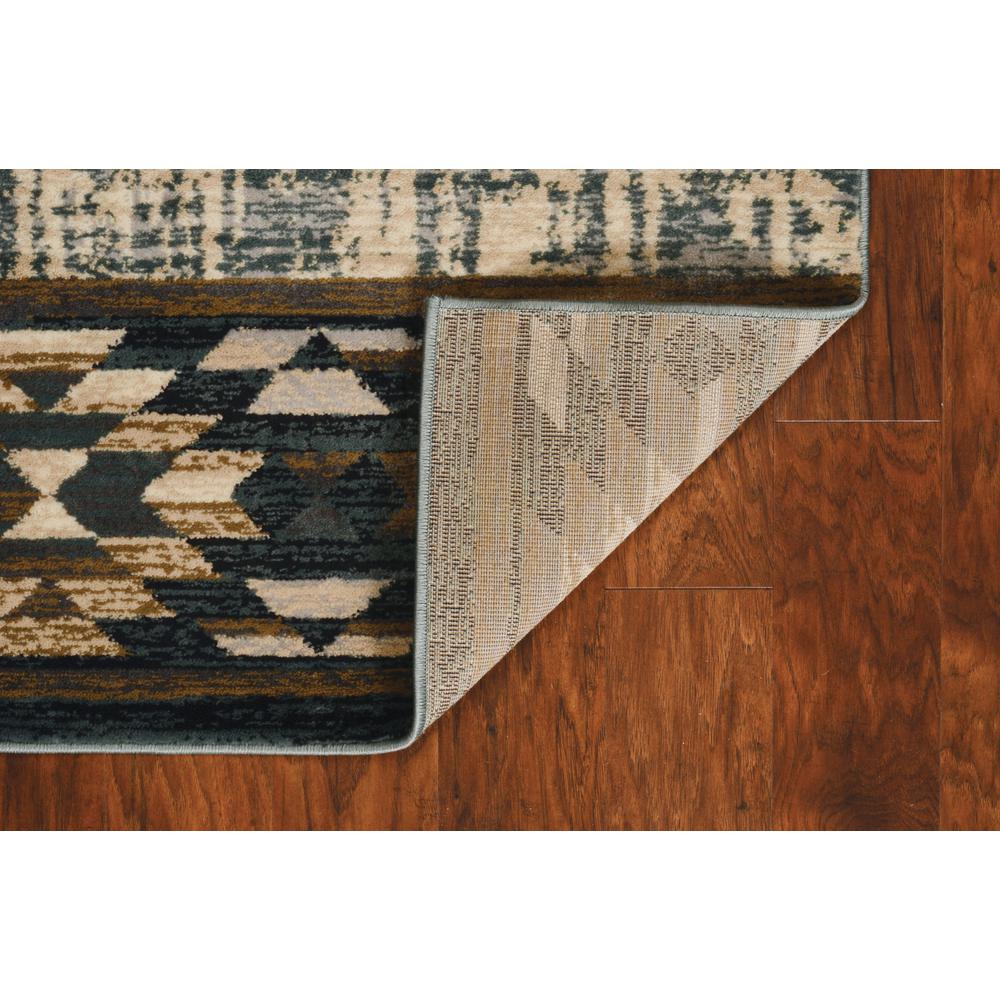 8'x10' Slate Blue Machine Woven Pinegrove Lodge Indoor Area Rug - 374419. Picture 4