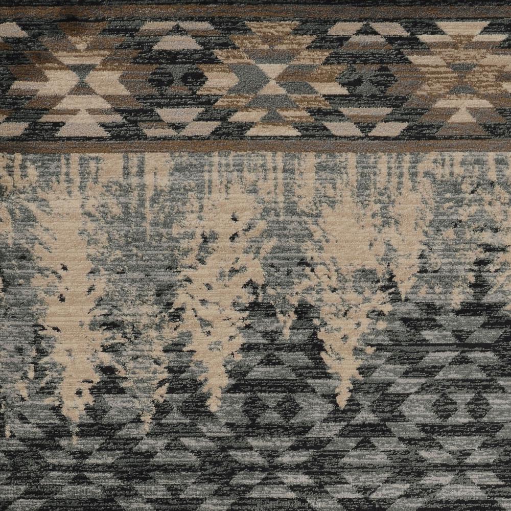 8'x10' Slate Blue Machine Woven Pinegrove Lodge Indoor Area Rug - 374419. Picture 5