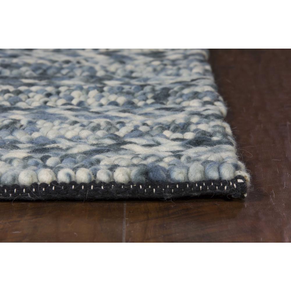39" X 63" Blue Wool Rug - 374500. Picture 1