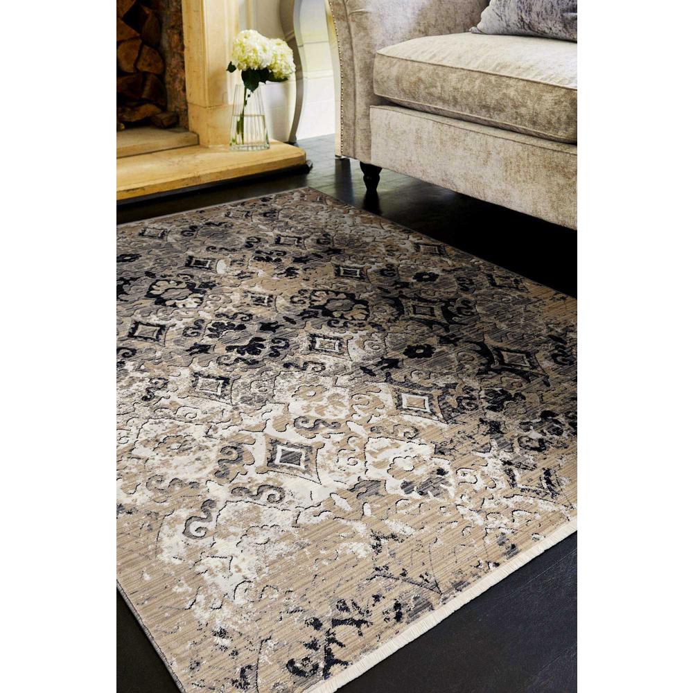 39" X 63" Blue Wool Rug - 374500. Picture 4