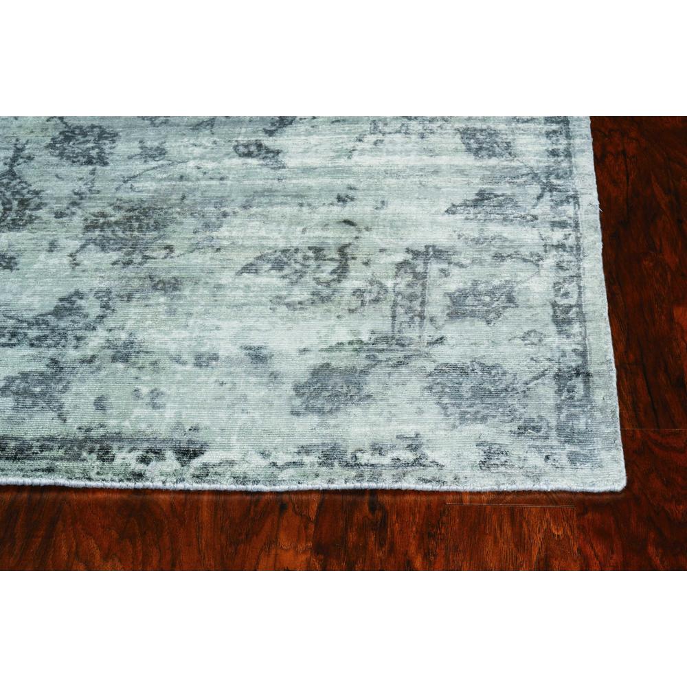 39" X 63" Grey Viscose Rug - 374758. Picture 1