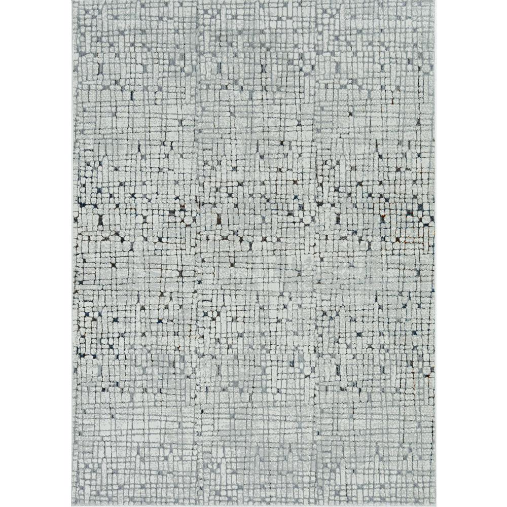 3' x 5' Grey Mosaic Area Rug - 374794. Picture 4