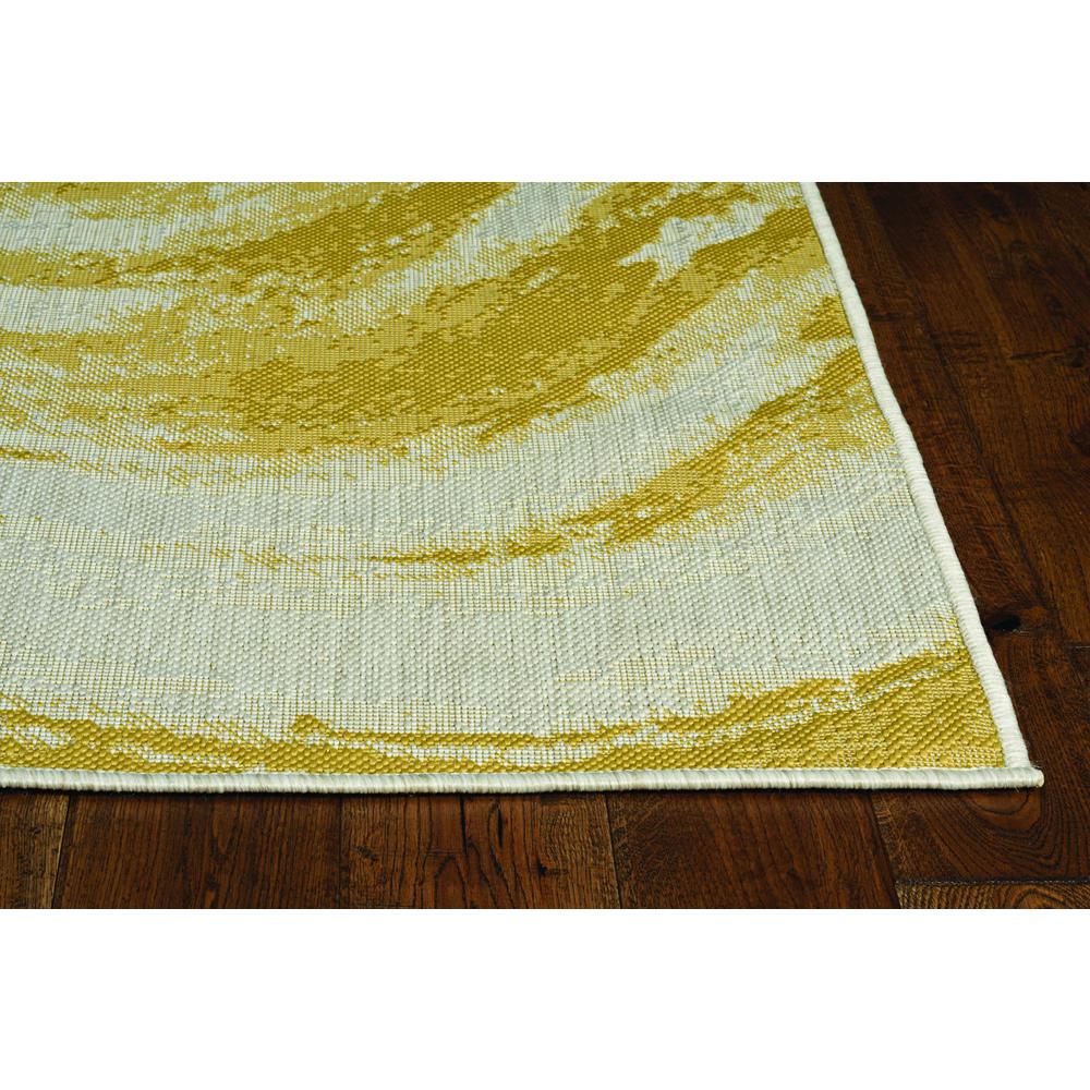 3' x 4' Ivory or Gold Polypropylene Area Rug - 375232. Picture 1