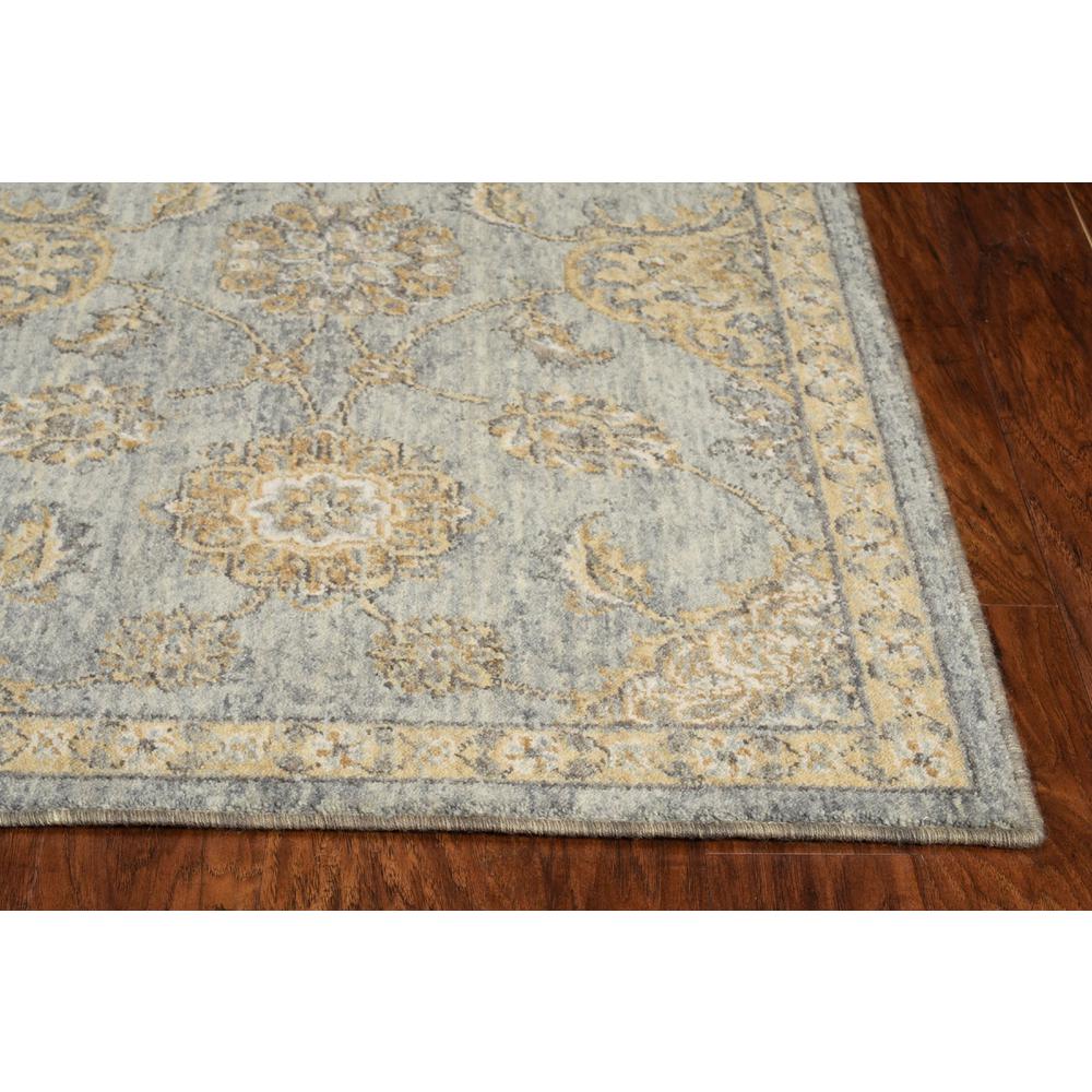2'x3' Sage Green Machine Woven Vintage Traditional Indoor Accent Rug - 375269. Picture 3