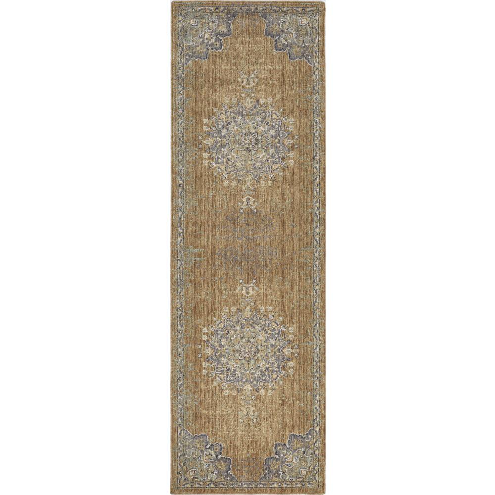 63" X 91" Coffee Wool Rug - 375293. Picture 5