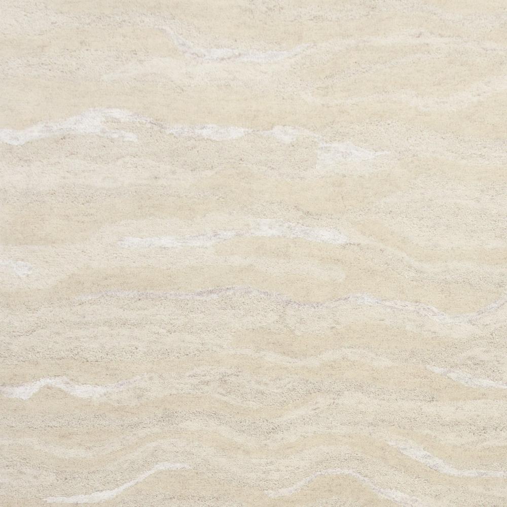 3'x5' Ivory Hand Tufted Abstract Indoor Area Rug - 375343. Picture 3