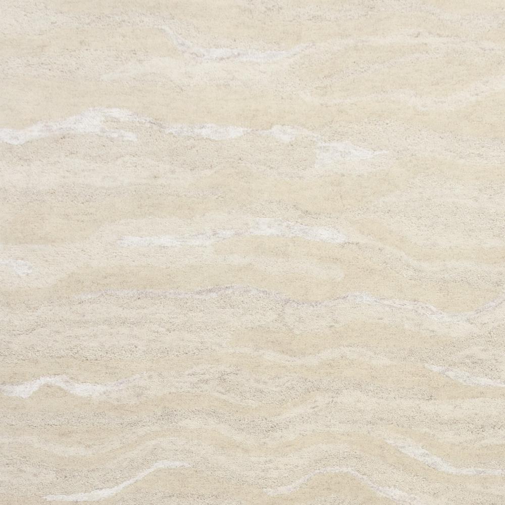 5'x7' Ivory Hand Tufted Abstract Indoor Area Rug - 375344. Picture 1