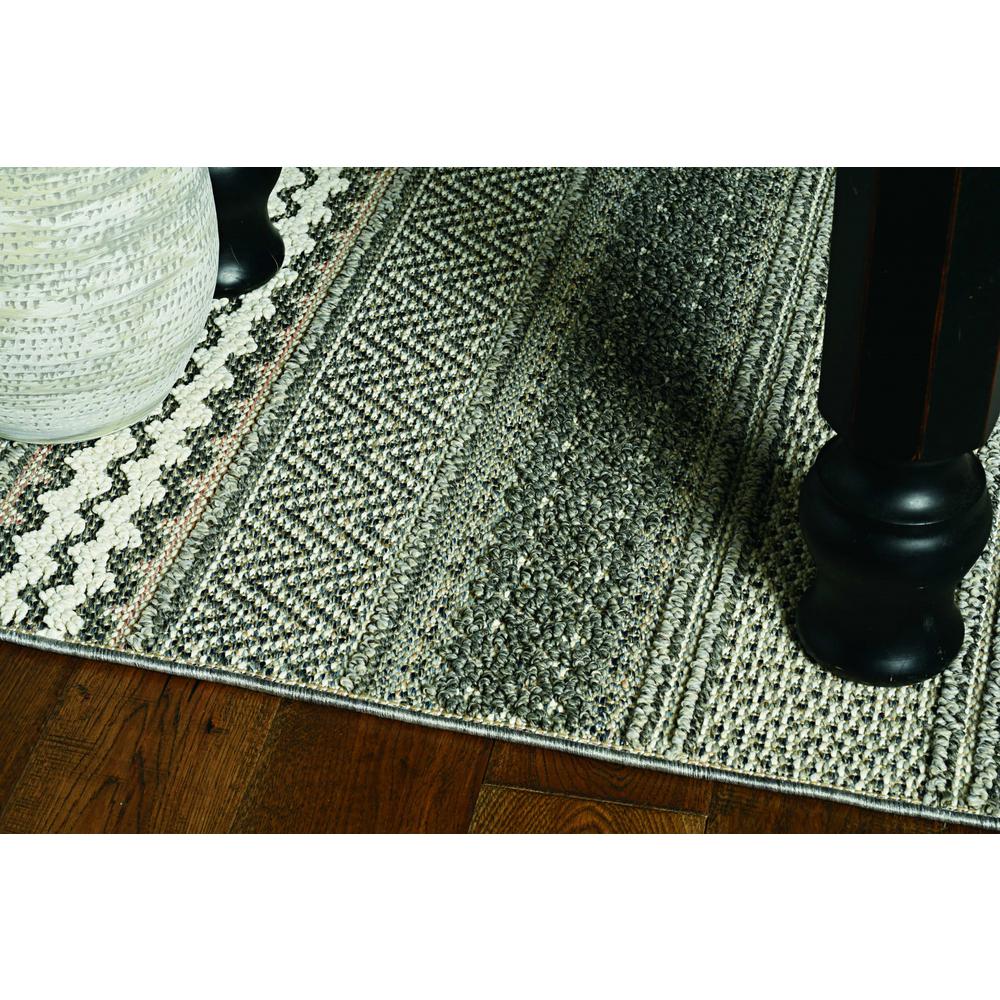 5' x 8' Taupe Geometric Area Rug - 375572. Picture 4