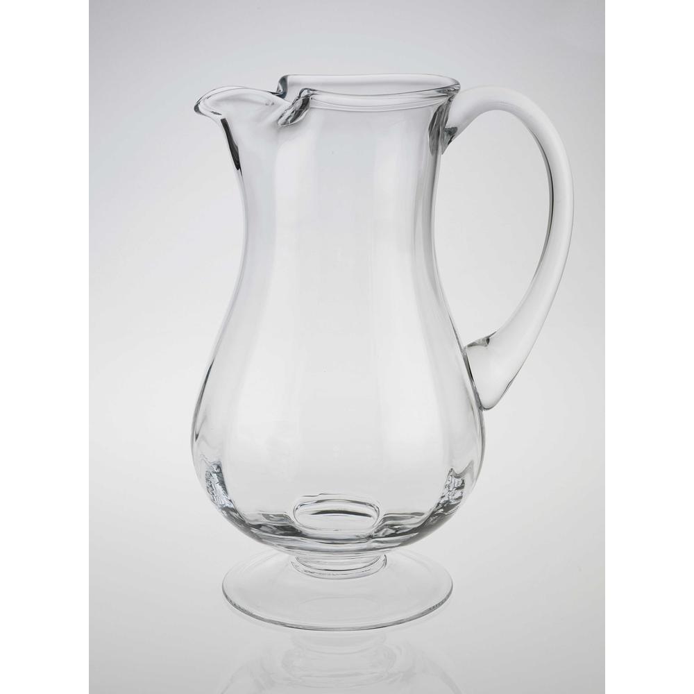 Mouth Blown Lead Free Crystal Pitcher 54 oz - 375887. Picture 1