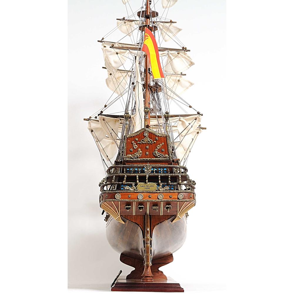 Sailboat Model with Chrome and Brass Fittings - 376346. Picture 4
