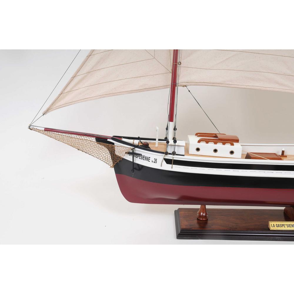 Sailboat Model with Solid Wood Base - 376348. Picture 2