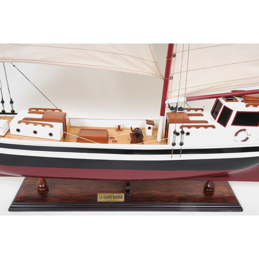 Sailboat Model with Solid Wood Base - 376348. Picture 3