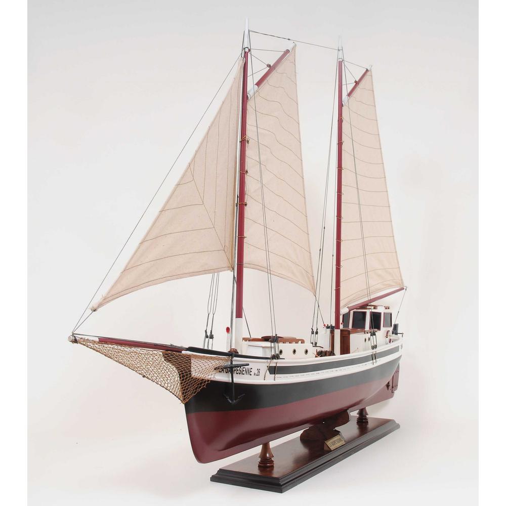 Sailboat Model with Solid Wood Base - 376348. Picture 5