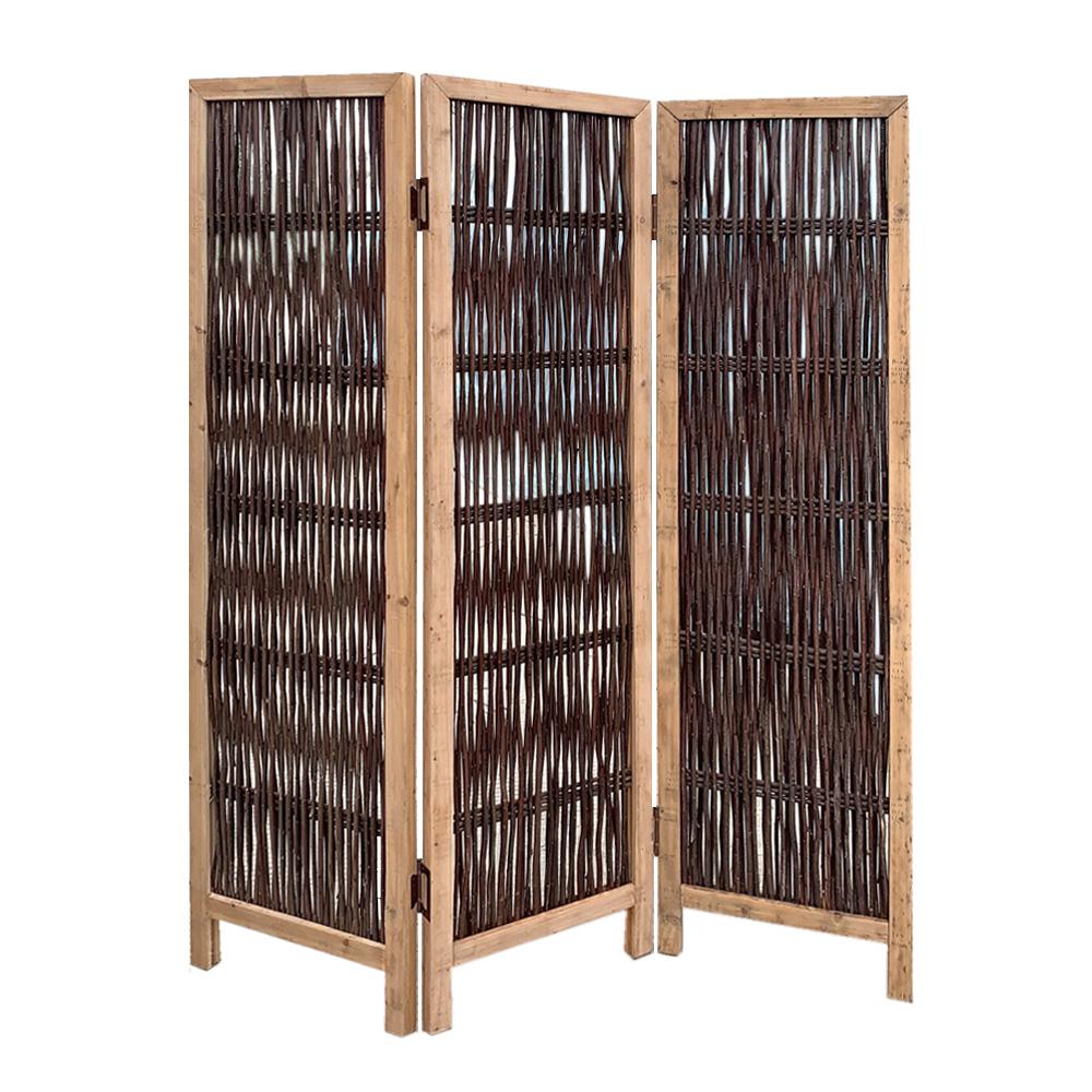 3 Panel Kirkwood Room Divider with Interconnecting Branches Design - 376806. Picture 1