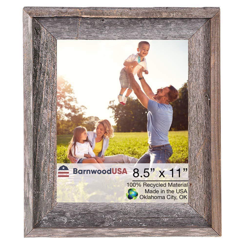 8.5" x 11" Natural Weathered Gray Picture Frame - 379898. The main picture.