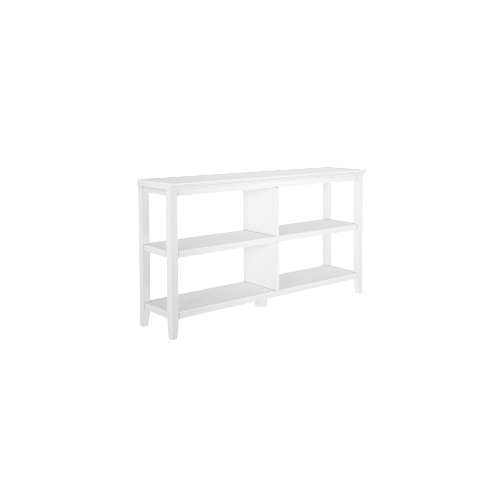 30" Bookcase with 2 Shelves in White. Picture 1