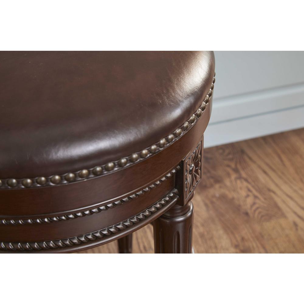 Counter Height Stool in Distressed Walnut Finished - 380061. Picture 2