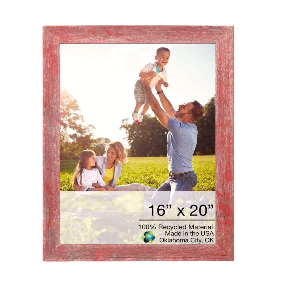 16x20 Rustic Red Picture Frame - 380276. The main picture.