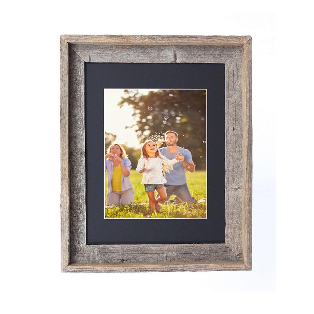 16x20 Rustic Black Picture Frame with Plexiglass Holder - 380279. Picture 5